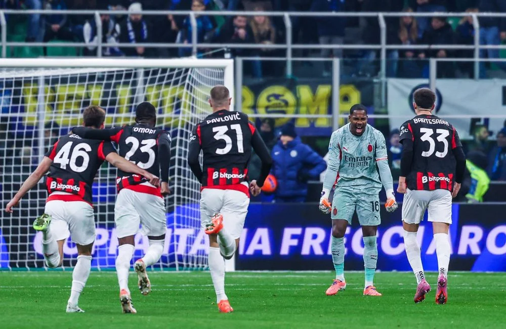 inter milan lesultanza di matteo gabbia fikayo tomori strahinja pavlovic mike maignan e davide bartesaghi
