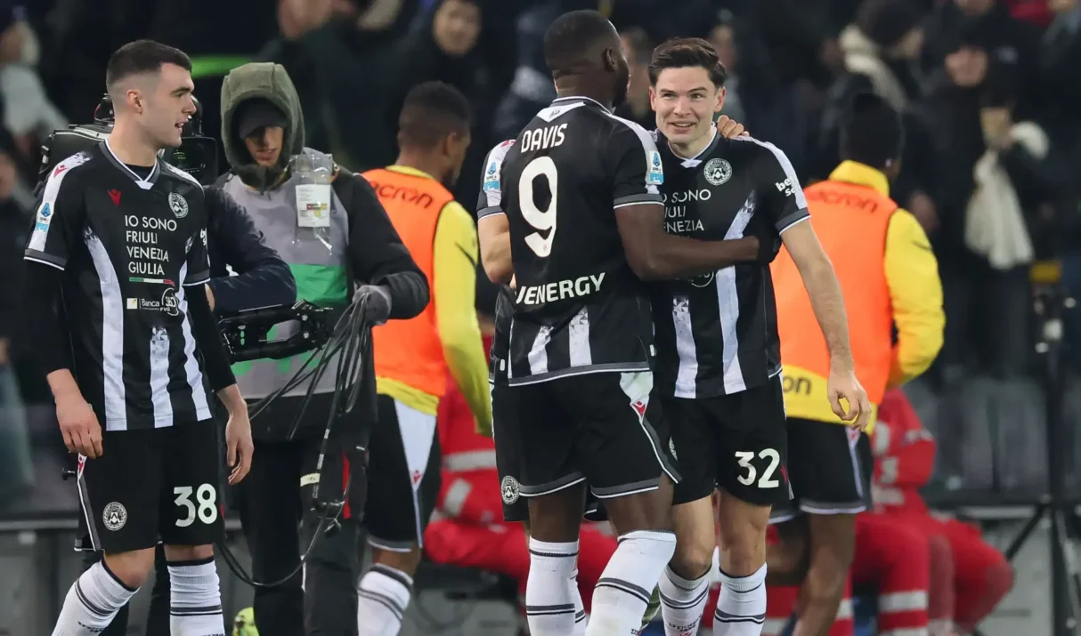 SERIE A, L’UDINESE SOGNA